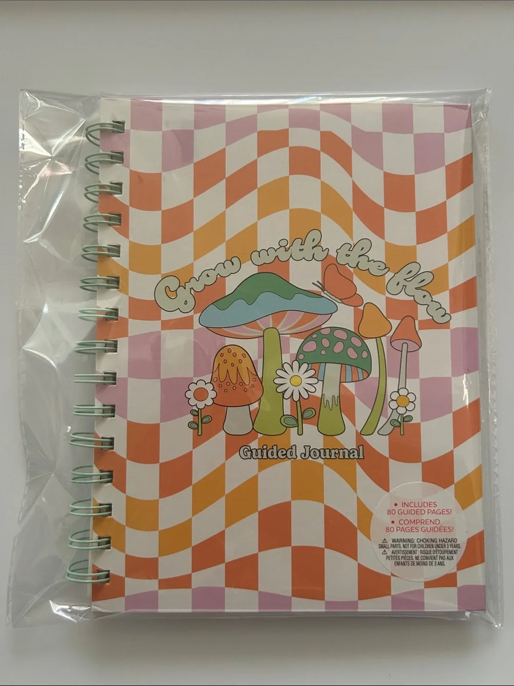 Guided Journal “Grow with the flow” 80 Pages NWT